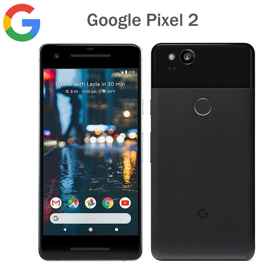 Brand New EU Version Google Pixel 2 4G LTE Mobile Phone 5.0"1920x1080 4GB RAM 64GB/128GB ROM OctaCore Snapdragon 835 Android NFC